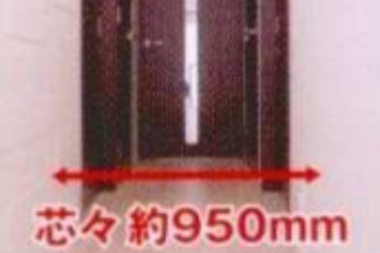 シティテラス横浜の廊下幅