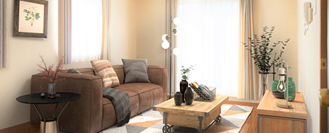 シティテラス横浜のバーチャルステージング